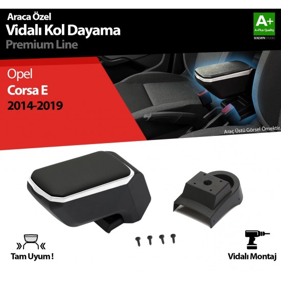 Opel Corsa E ABS Vidalı Kol Dayama Kolçak 2014-2019