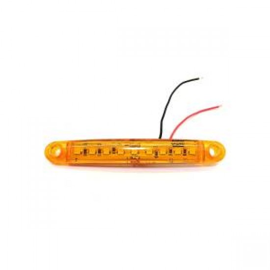 Parmak Led Side Marker Led 9 Ledli 12-24Volt 5 Adet