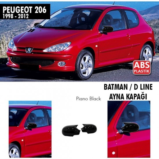 Peugeot 206 Yarasa Ayna Kapağı Batman Ayna 1998-2012