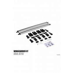 Peugeot 3008 Ara Atkı Wingcarrier V1 Gri 2009-2014