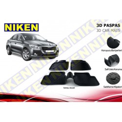 Peugeot 301 2012- 3D Paspas