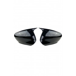 Peugeot 301 Batman Yarasa Ayna Kapağı Piano Black