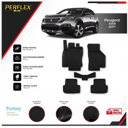 Peugeot 5008 2017+ 3D Havuzlu Paspas