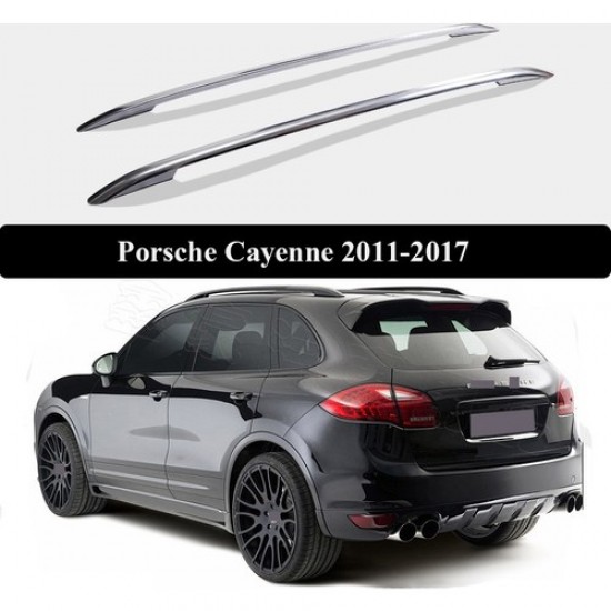 Porsche Cayenne 958 Port Bagaj/tavan Rayı Seti Oem Tip 2011-2017