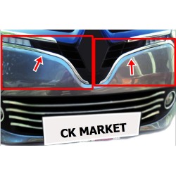 Renault Clio 4 Sport Tourer Krom Ön Panjur Çıtası U Formlu