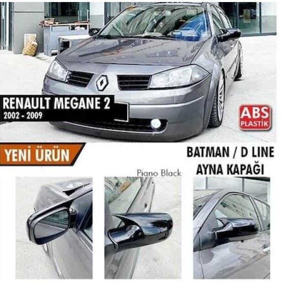 Renault Megane 2 2002-2009 Batman Yarasa Ayna Kapağı