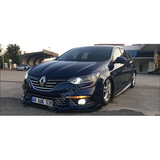 Renault Megane 4 Aero Marşpiyel Seti Plastik Boyasız 2016+