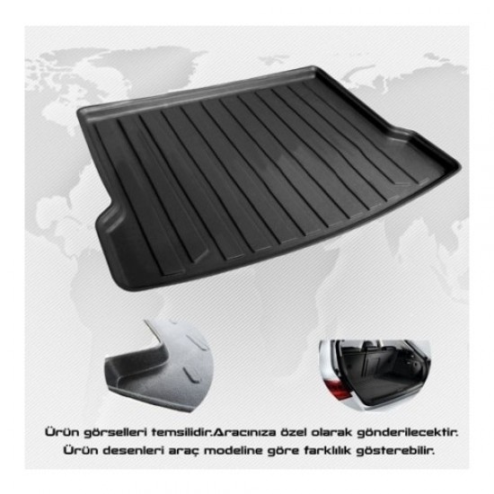 Rizline Ford Focus 2 HB 2005-2011 (İnce Stepne) 3D Bagaj Havuzu