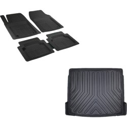 Rizline Hyundai Kona 2019 Elektrikli Model 3D Bagaj Havuzu+3d Havuzlu Paspas ( Tek Cepli )