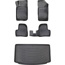 Rizline Peugeot 206 3D Havuzlu Paspas 1999 Sonrası + Bagaj Havuzu Rizline Peugeot 206 3D Havuzlu Paspas 1999 Sonrası + Bagaj Havuzu