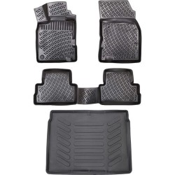 Rizline Renault Kadjar 3D Paspas+Bagaj Havuzu Seti Rizline Renault Kadjar 3D Paspas+Bagaj Havuzu Seti