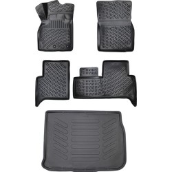 Rizline Renault Scenic 2 3D Havuzlu Paspas 2003-2009 + Bagaj Havuzu