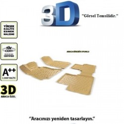 Rizline Skoda Octavia 1999-2004 Bej 3D Havuzlu Paspas Rizline Skoda Octavia 1999-2004 Bej 3D Havuzlu Paspas