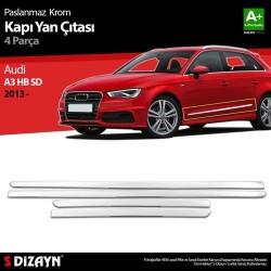 Audi A3 Hb Sd Krom Kapı Yan Çıtası 2013-2017