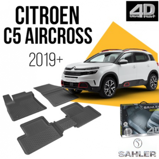 Sahler C5 Aircross 2019+ 4.5d Havuzlu Paspas