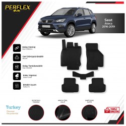 Seat Ateca 2016-2019 3D Havuzlu Paspas Seat Ateca 2016-2019 3D Havuzlu Paspas
