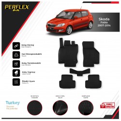 Skoda Fabıa 2007-2014 3D Havuzlu Paspas Skoda Fabıa 2007-2014 3D Havuzlu Paspas