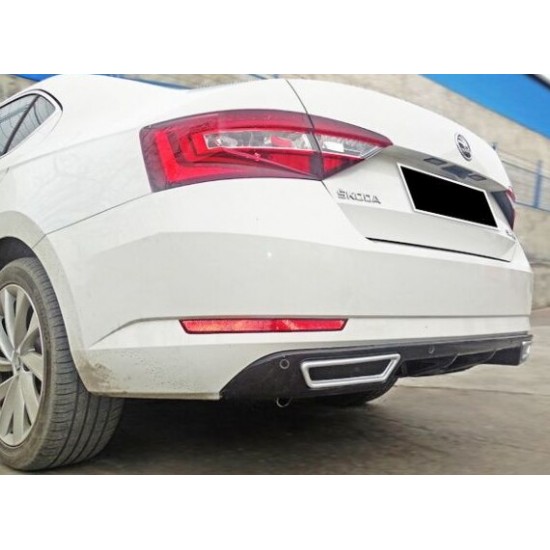 Skoda Superb Mk3 2015 S Difüzör Parlak Siyah