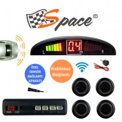 Space Dijital Göstergeli Kablosuz Park Sensörü / GUPR14 Space Dijital Göstergeli Kablosuz Park Sensörü / GUPR14