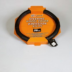 Space Direksiyon Kılıfı 38 cm Siyah / DIKI334-S Space Direksiyon Kılıfı 38 cm Siyah / DIKI334-S