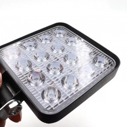 Space Kare 16x3watt Led Beyaz Sis Lambası çalışma lambası
