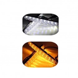 Space Kayar Sinyalli Gündüz Ledi 2x6 36W Turuncu/Beyaz / LAAM316 Space Kayar Sinyalli Gündüz Ledi 2x6 36W Turuncu/Beyaz / LAAM316