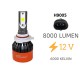 Space Led Far Ampulü Beyaz 48W 12V 8000LM H9005 / LAAM97