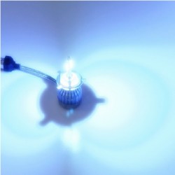 Space Led Far Ampulü H4-3000LMX2-30W-12V Buz Mavisi / LAAM707