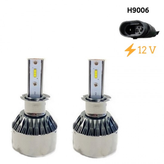 Space Led Far Ampulü Küçük Kasa Beyaz H9006/36W/4800LM/12 / LAAM906