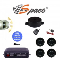 Space Ses İkazlı Park Sensörü 22 mm Siyah / GUPR10-S Space Ses İkazlı Park Sensörü 22 mm Siyah / GUPR10-S