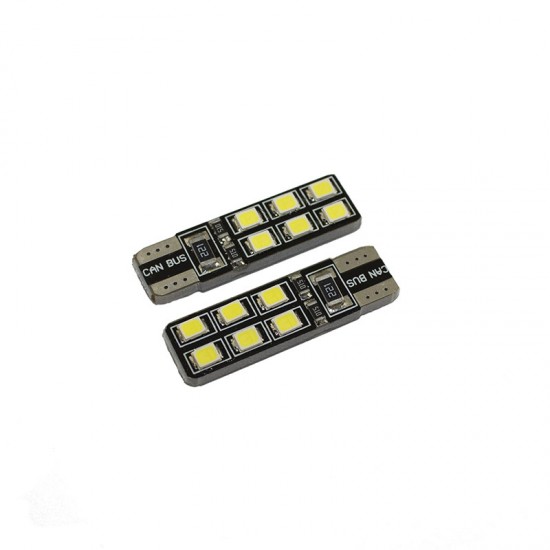 Space T10 Led Ampul Canbuslı Beyaz 2li Set 12V / LAAM626