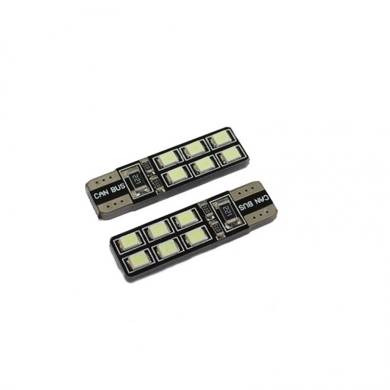 Space T10 Led Ampul Canbuslı Buz Mavi 2li Set 12V / LAAM626-2