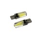 Space Uzun T10 Cob Led Canbus Silikon Ampul 12V Beyaz LAAM677