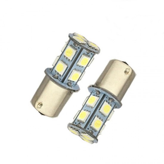 Tek duy düz tırnak led ampul 13SMD 3W 12V beyaz / LAAM698