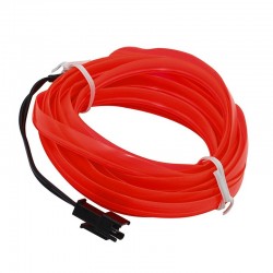 Araç İçi Torpido Şerit Led 2 Metre Kırmızı / LAAM426