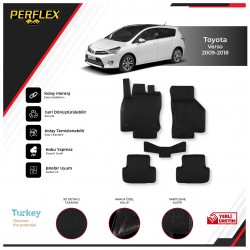 Toyota Verso 2009-2018 3D Havuzlu Paspas