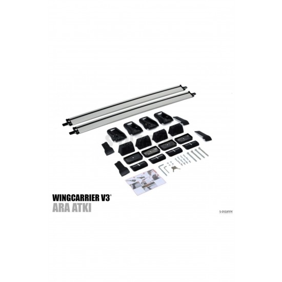 Universal 110 Cm Ara Atkı Wingcarrier V3 Gri