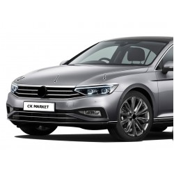Volkswagen Passat B8 Krom Far Üst Çıtası 3 Parça