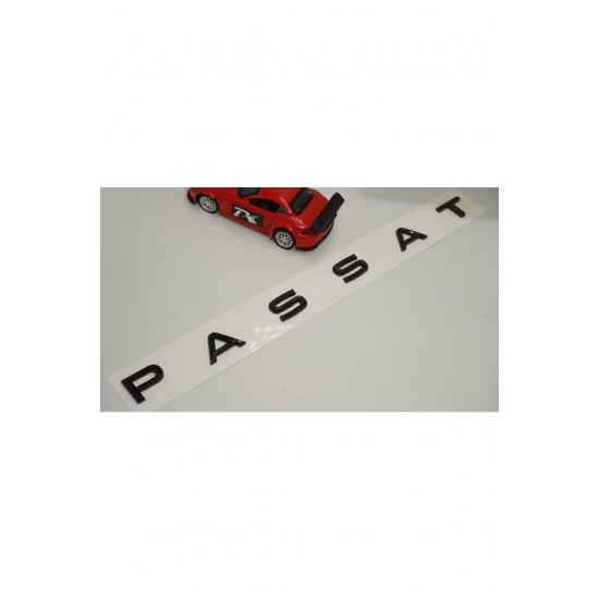Volkswagen Passat  Uyumlu  Yeni Nesil Parlak Siyah Abs Orjinal Bagaj Yazı Logo