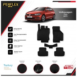 Volkswagen Polo 2017+ 3D Havuzlu Paspas
