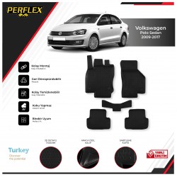 Volkswagen Polo Sedan 2009-2017 3D Havuzlu Paspas