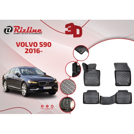 Volvo S90 2016+ 3d Paspas