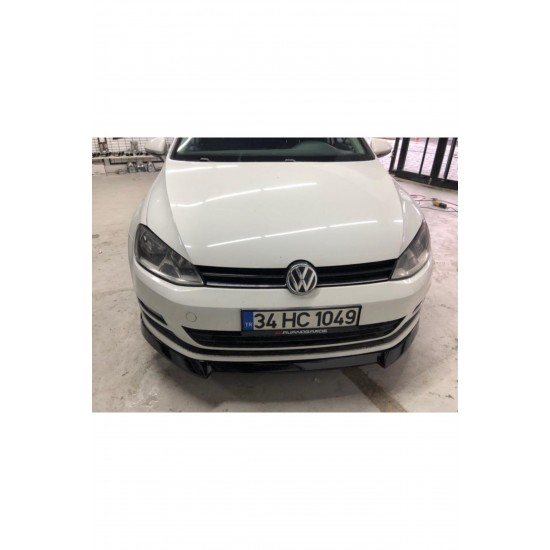 Vw Golf Mk7 2012 2017 Tampon Altı Ön Ek Sport P Black