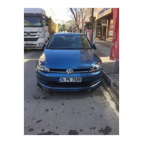 Vw Golf Mk7 2012 2017 Tampon Altı Ön Ek Sport P Black