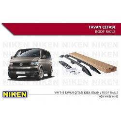 Vw Transporter T5 T6 T7 Tavan Çıtası Port Bagaj Taşıyıcı Siyah Uz