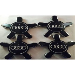 Wolcar Audi Jant Göbek Arma Audi (Siyah) A4