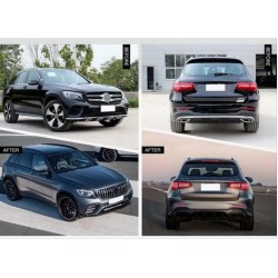 X253 GLC 2016-2019 Uyumlu AMG 63S Görünüm Body Kit