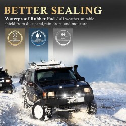 Yuvarlak flaşlı sis lambası 12-24V / LASS314